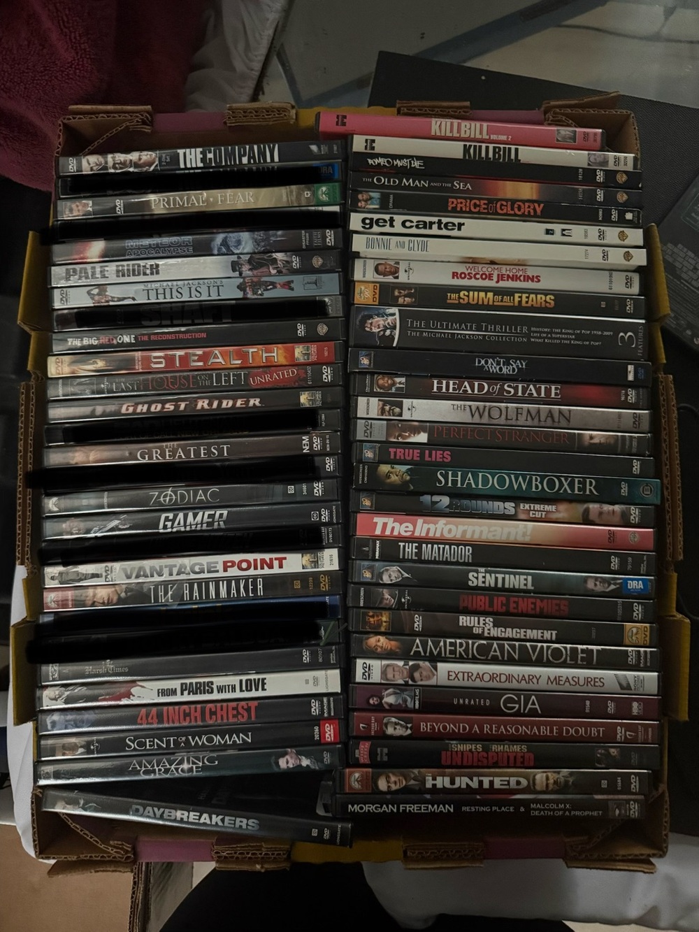 Blockbuster collection of assorted DVDs